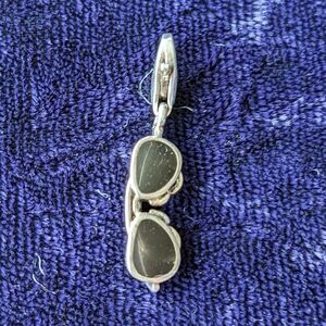 Rare 925 Sterling Silver Sunglasses Pendant / Charm